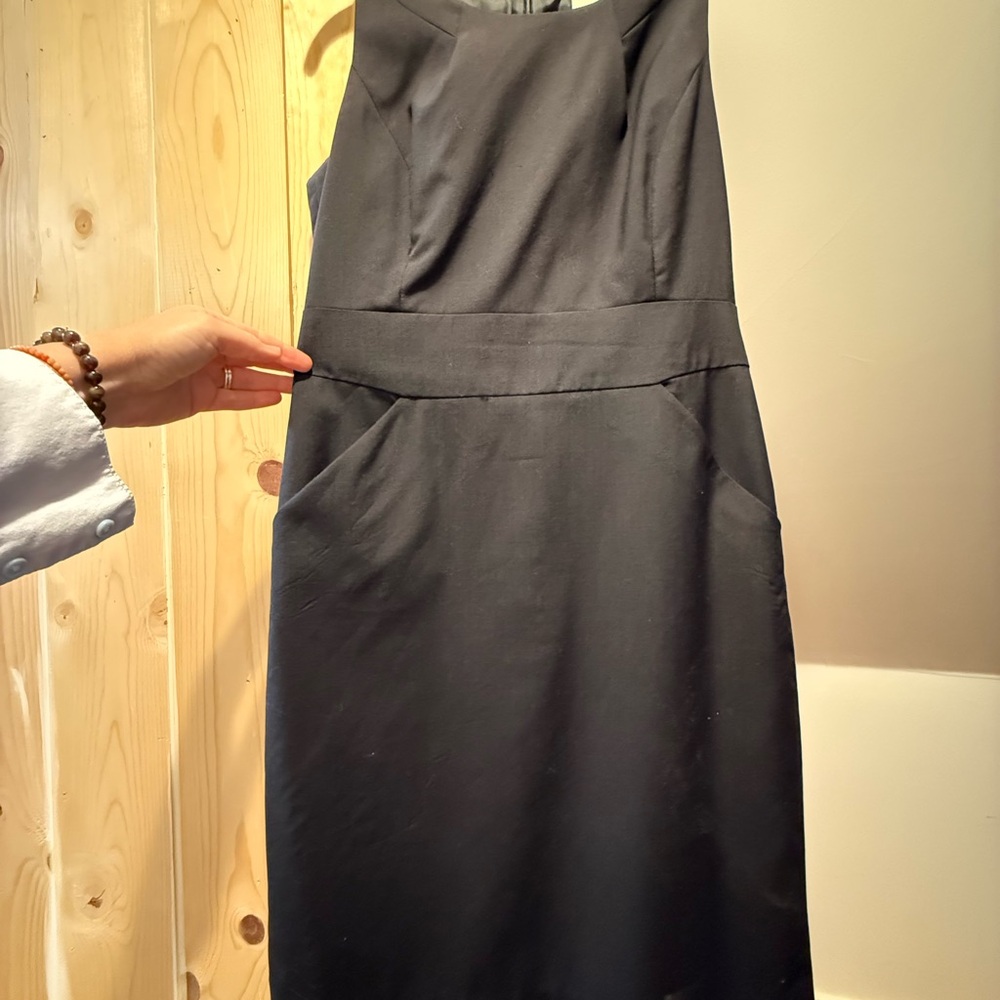 J. Crew Black Strapless Sheath Dress for Cocktail